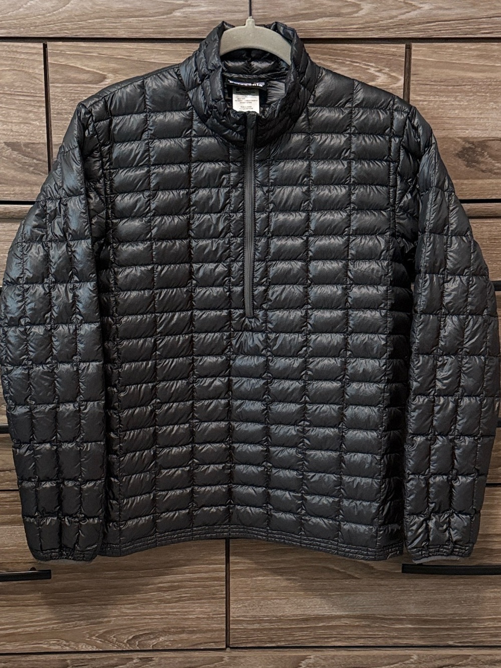Patagonia Ultralight Down Shirt Size XS Black